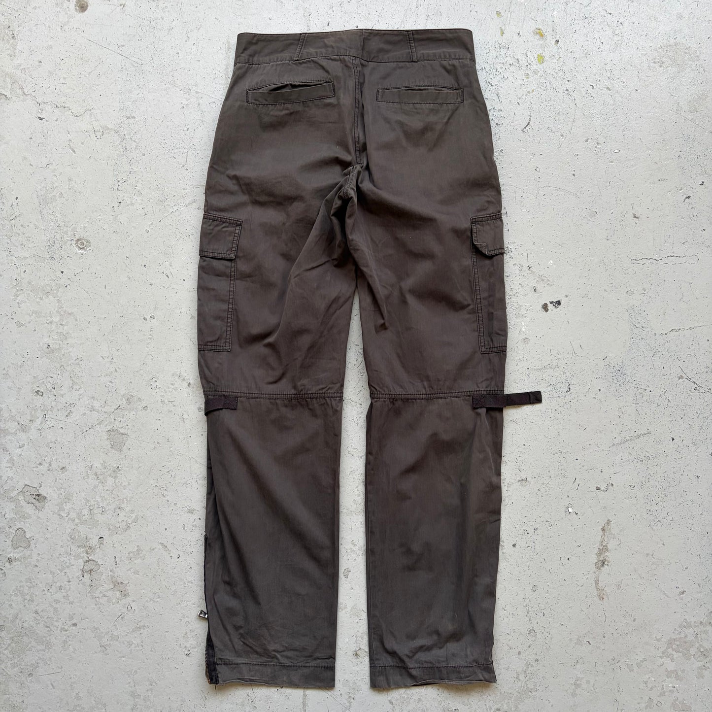 Dolce & Gabbana Early 2000s Olive Bondage Cargos (46)