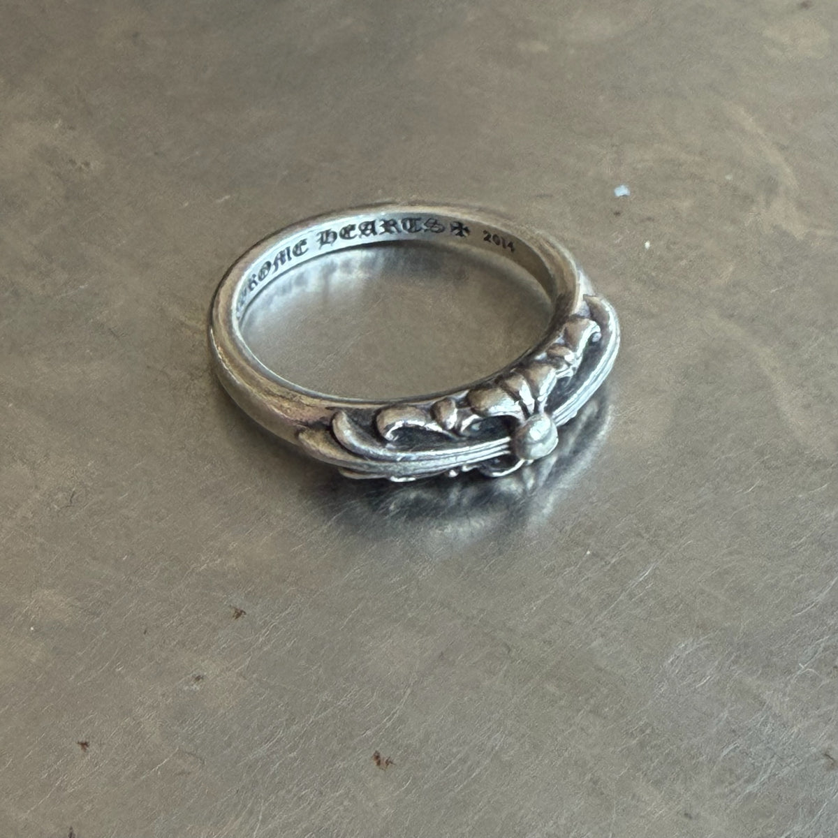 Chrome Hearts Baby Floral Ring (10.5)