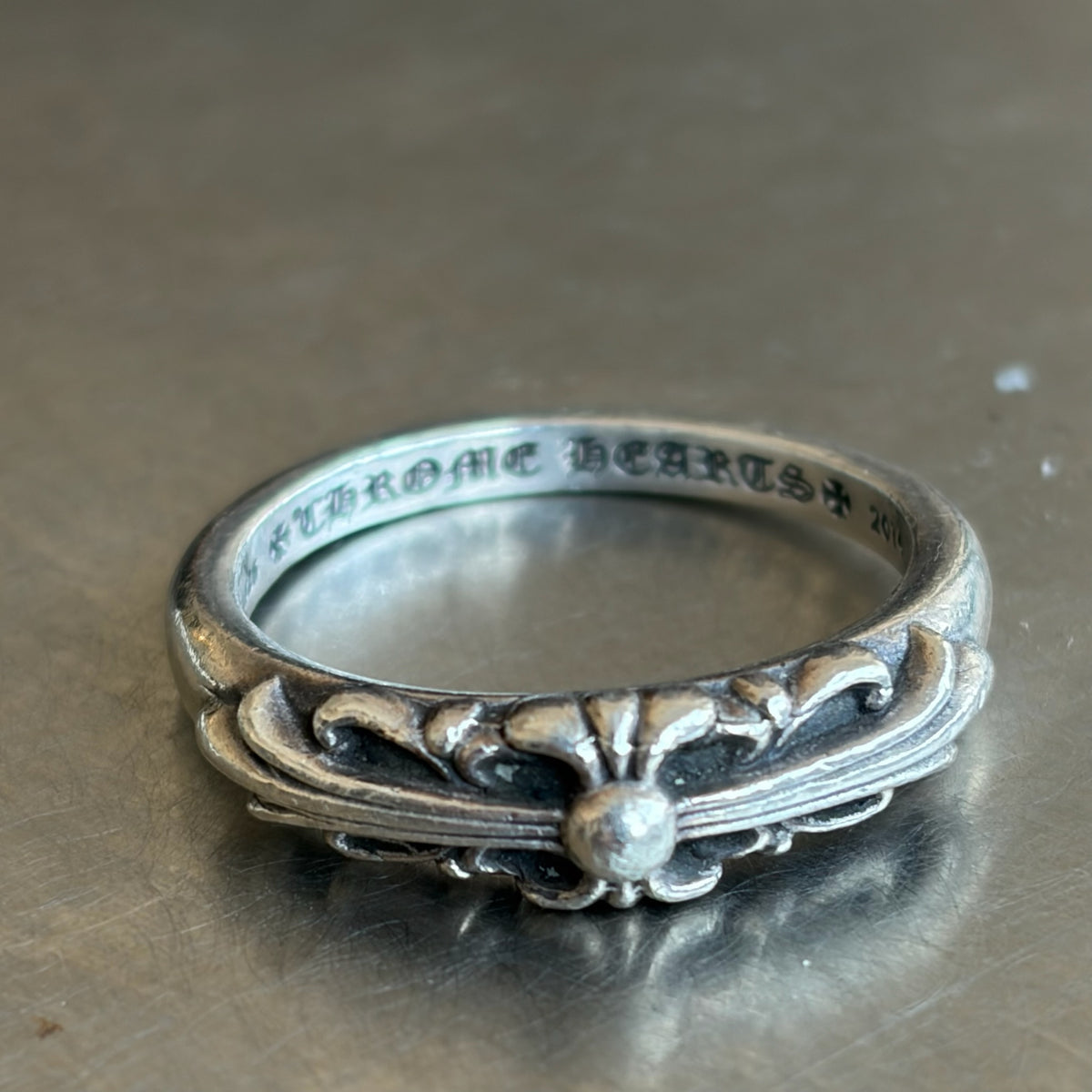 Chrome Hearts Baby Floral Ring (10.5)