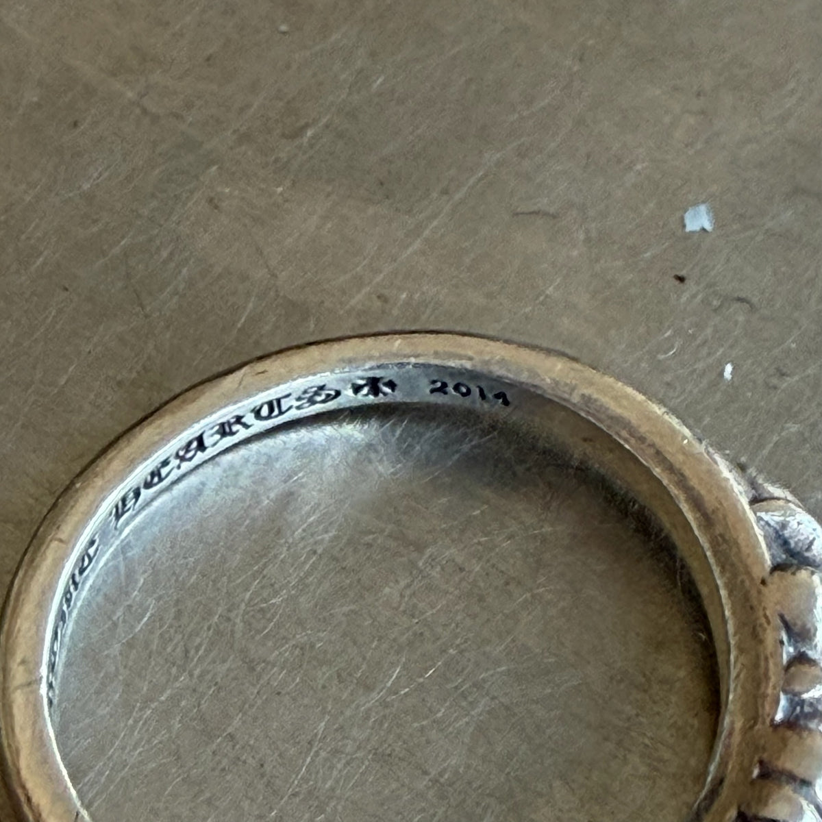 Chrome Hearts Baby Floral Ring (10.5)