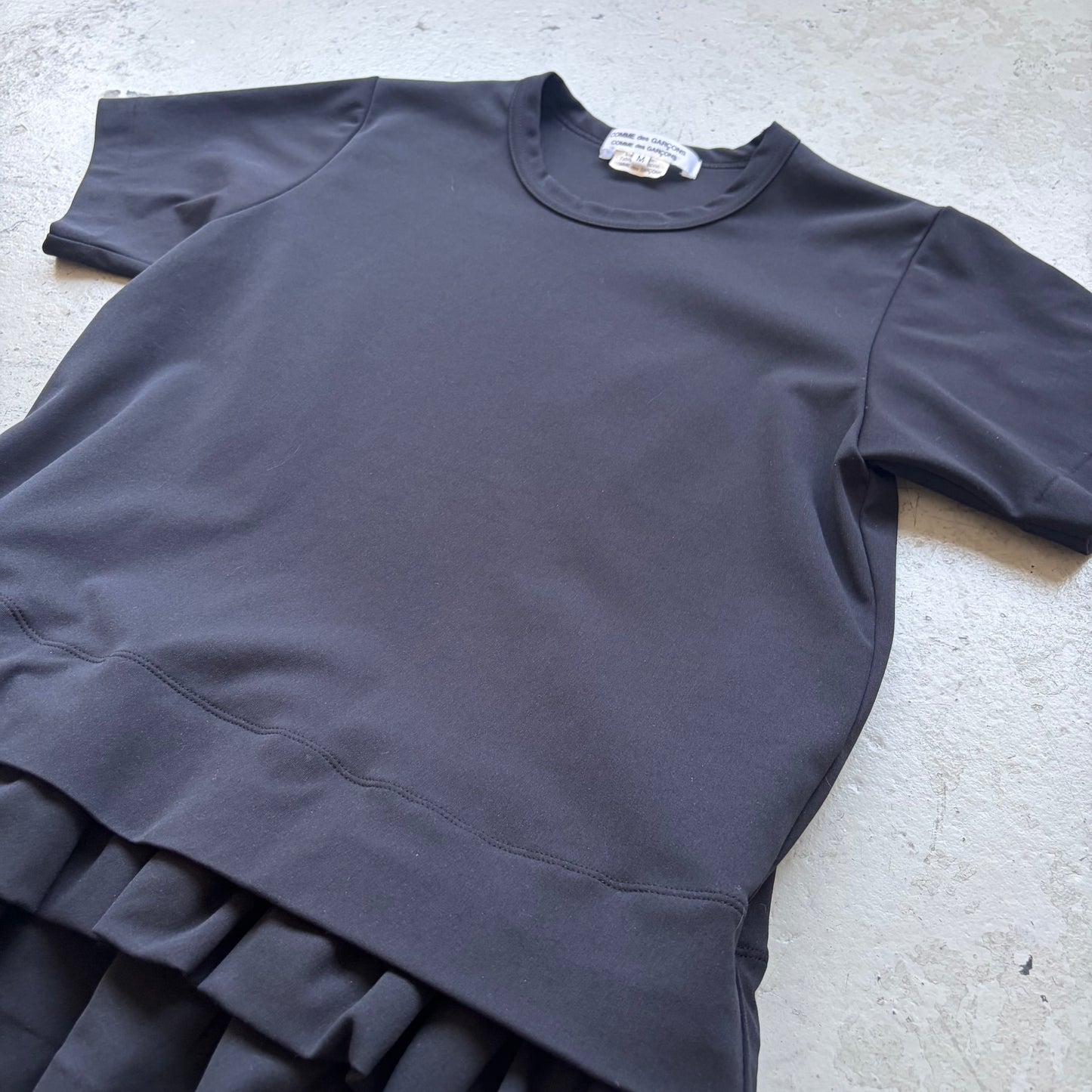 Comme Des Garcons AD2017 Black Short Sleeve Shirt (M)