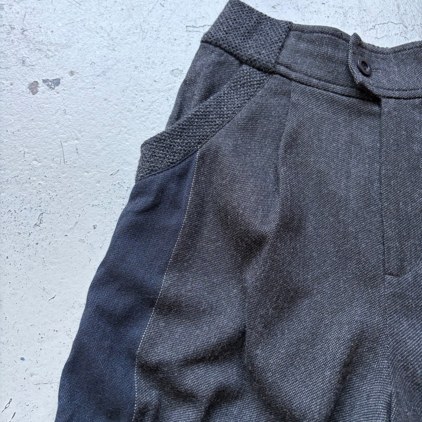 Tsumori Chisato Grey Wool Shorts (2)