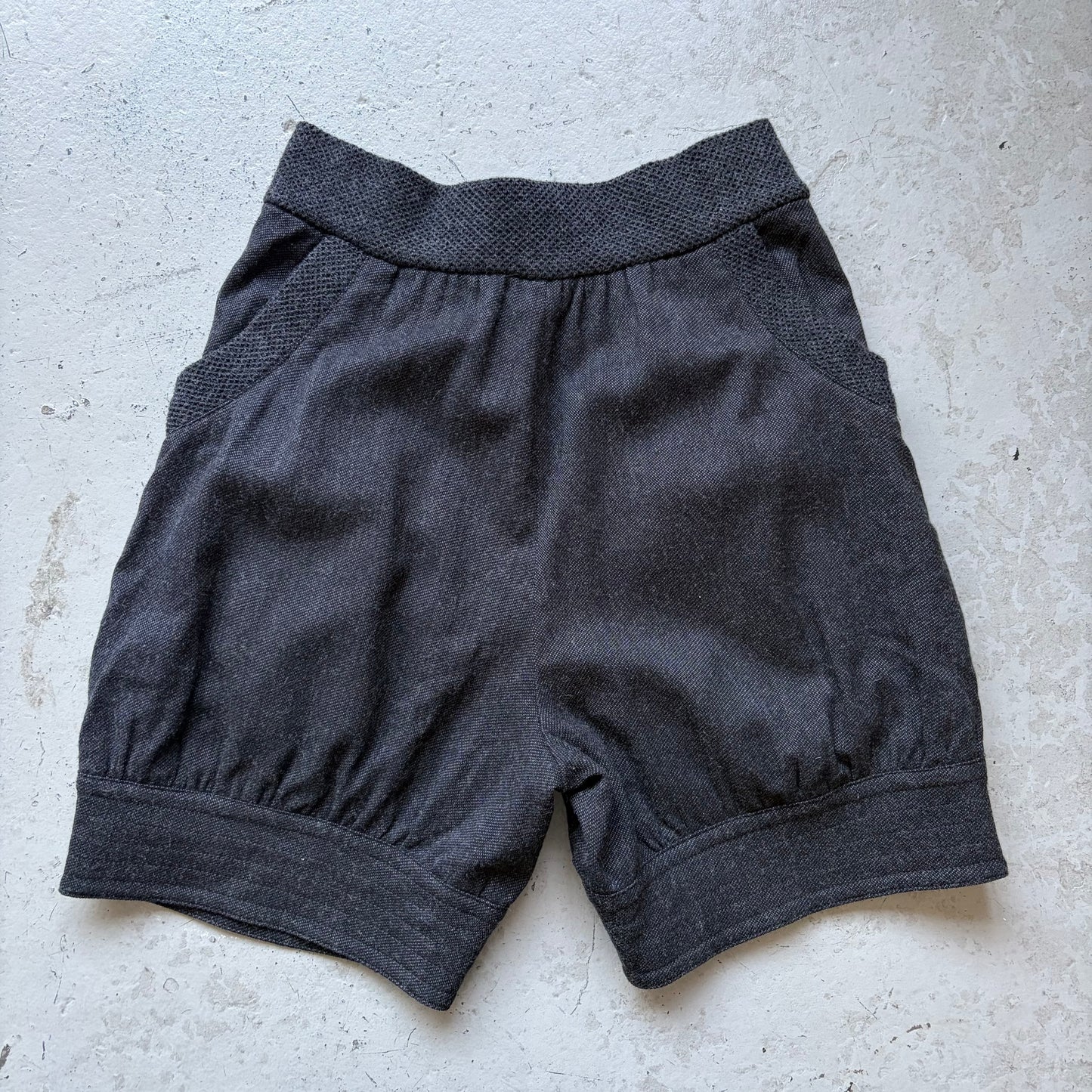 Tsumori Chisato Grey Wool Shorts (2)