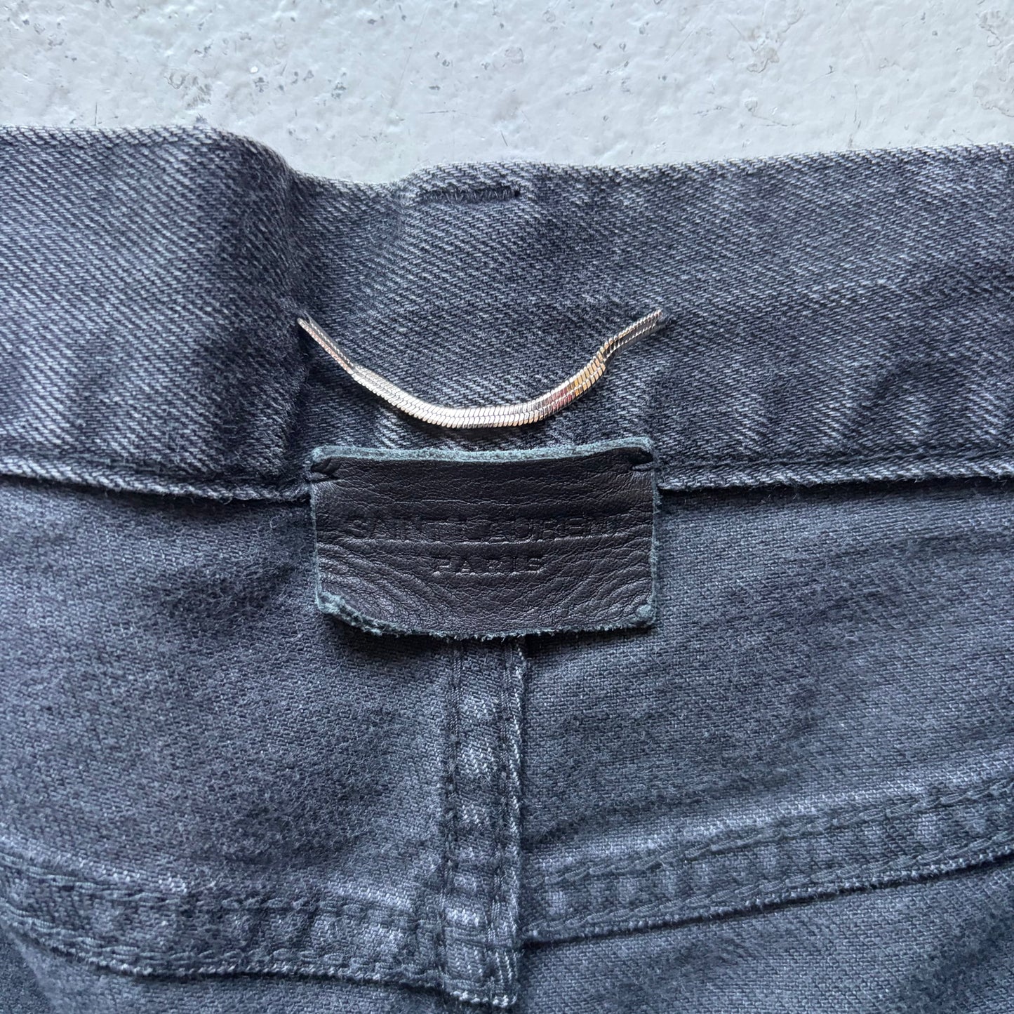 Saint Laurent Paris 2019 D02 Black Denim (31)
