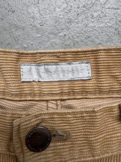 Number Nine Khaki Corduroy Bottoms (3)
