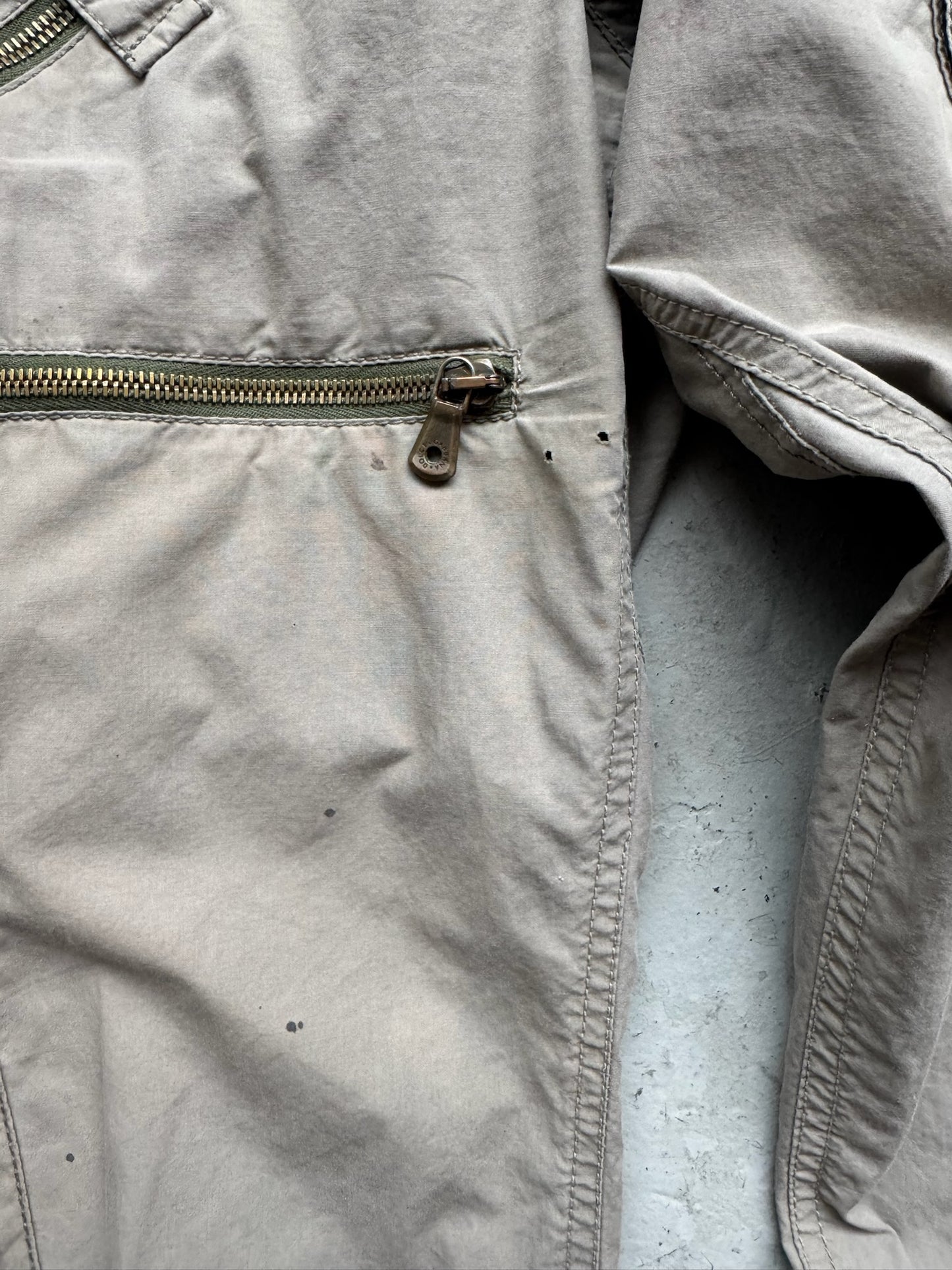 Dolce & Gabbana 2000's Olive Multi Pocket Cargo Pants (52)