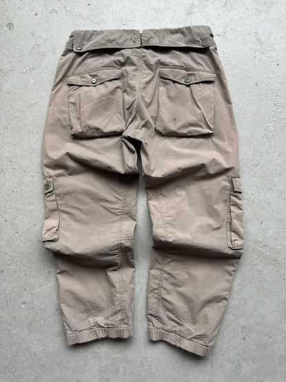Dolce & Gabbana 2000's Olive Multi Pocket Cargo Pants (52)