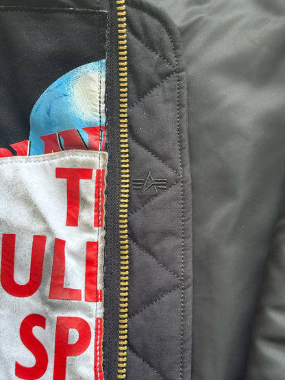 Vetements Bulldog Spirit Reversible Bomber Jacket (XS)