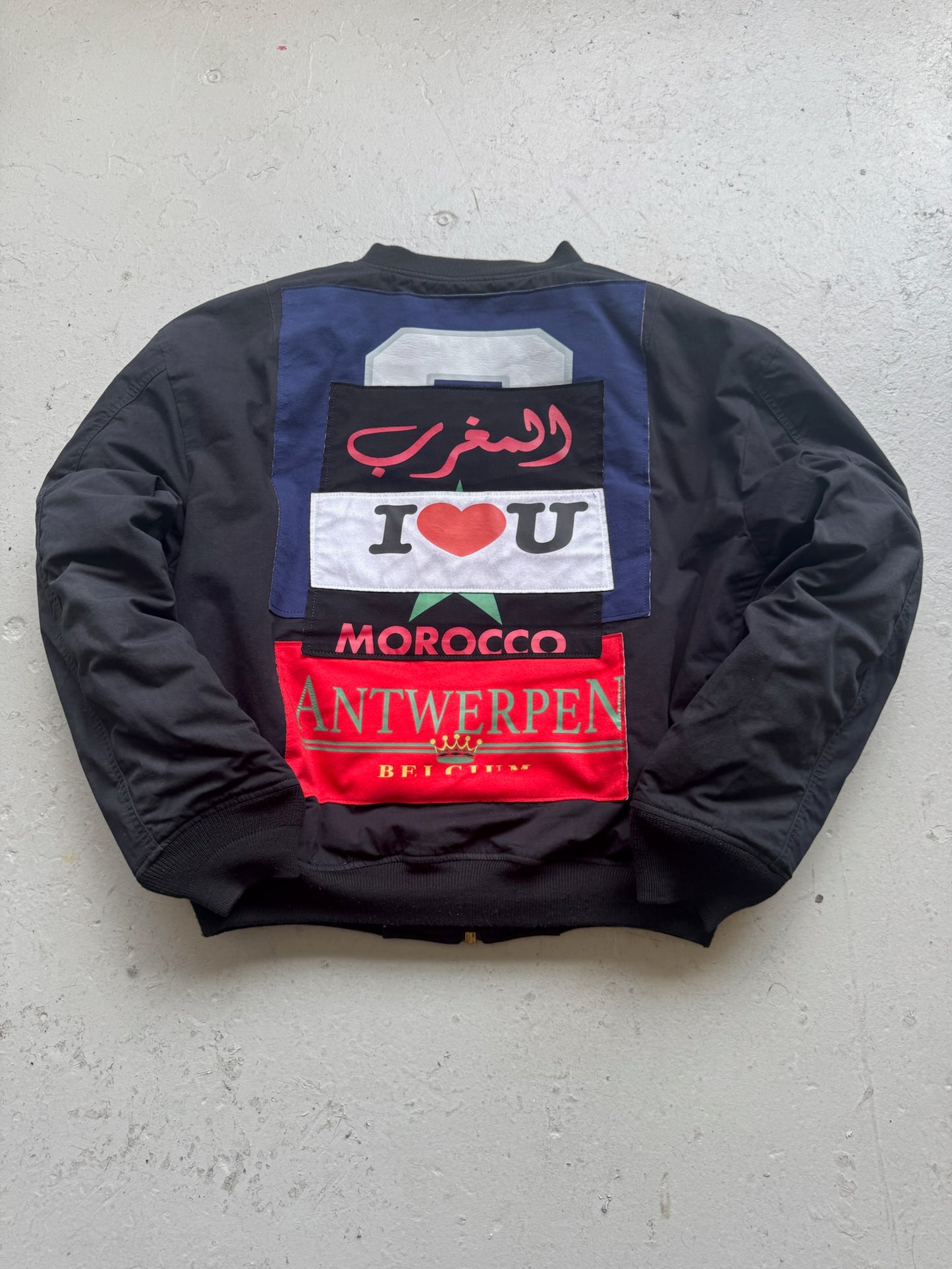 Vetements Bulldog Spirit Reversible Bomber Jacket (XS)
