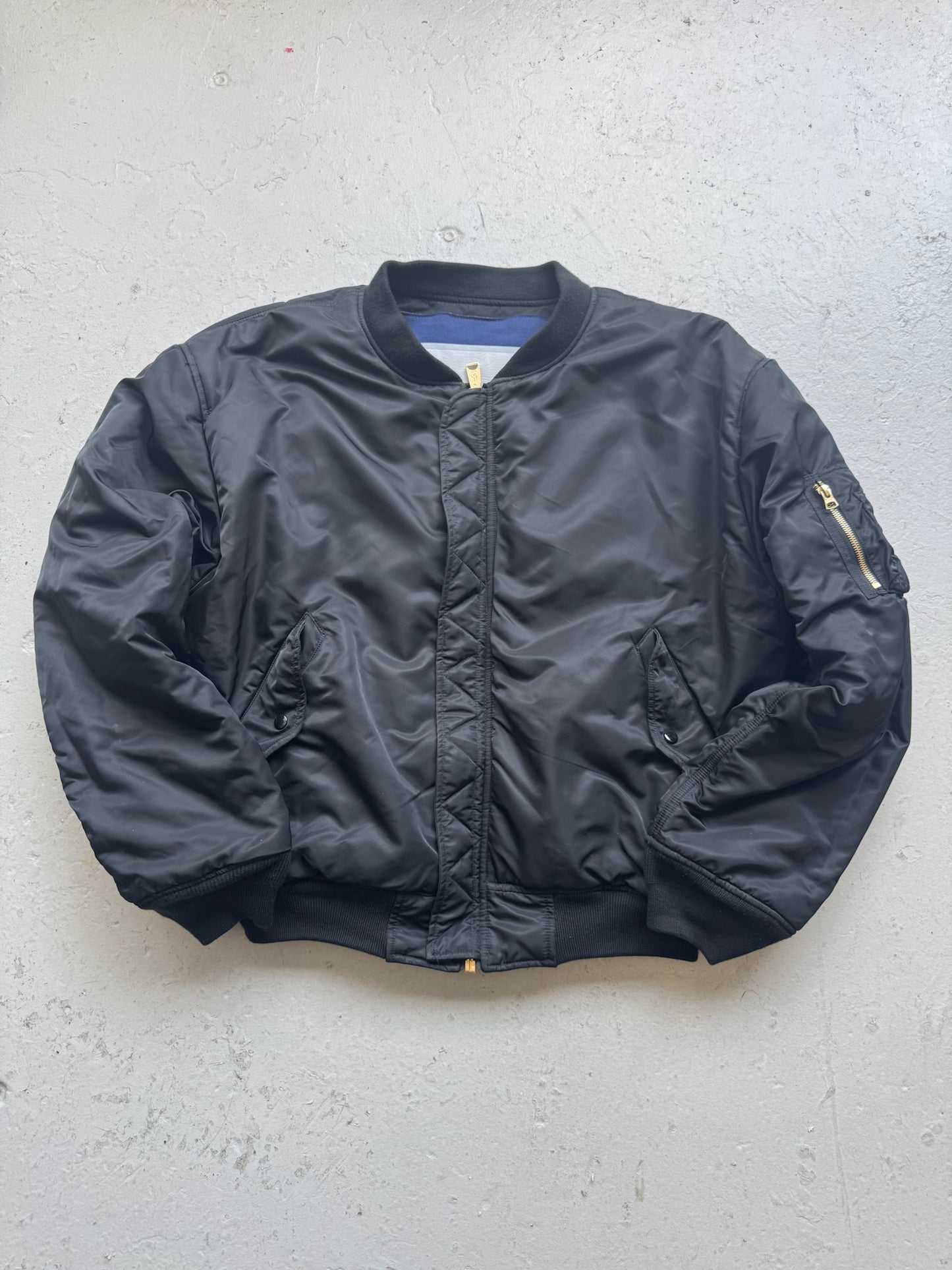 Vetements Bulldog Spirit Reversible Bomber Jacket (XS)