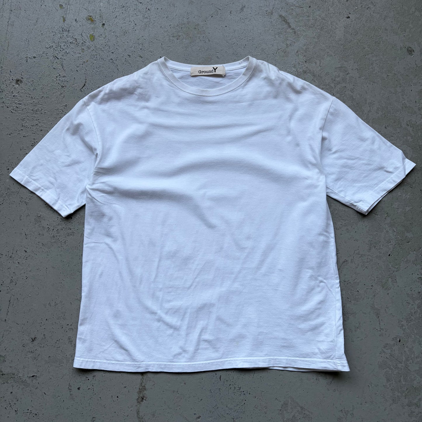Yohji Yamamoto Ground Y Back Print Short Sleeve Shirt (4)