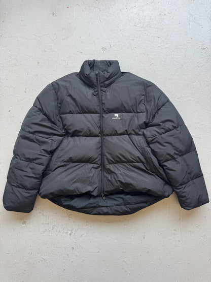 Balenciaga C Shape Black Puffer Jacket (L)