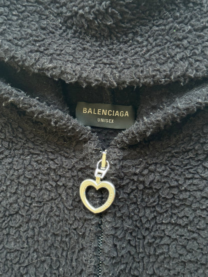 Balenciaga SS23 Polar Fleece Bear Love Jacket (S)