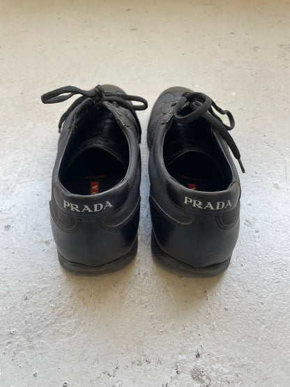 Prada Black Low Top Sneakers (40)