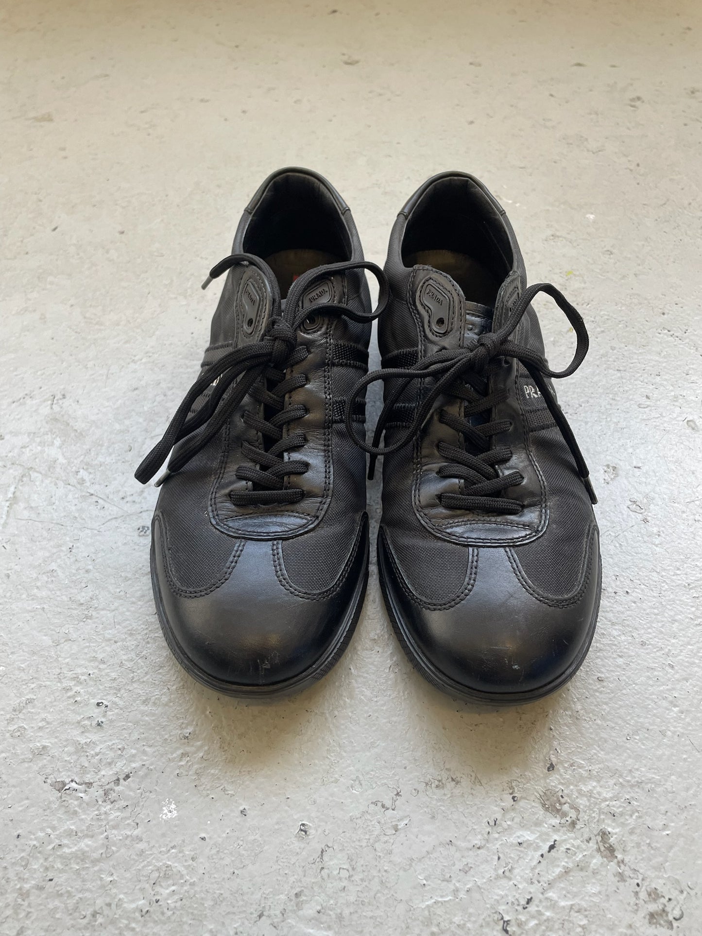 Prada Black Low Top Sneakers (40)
