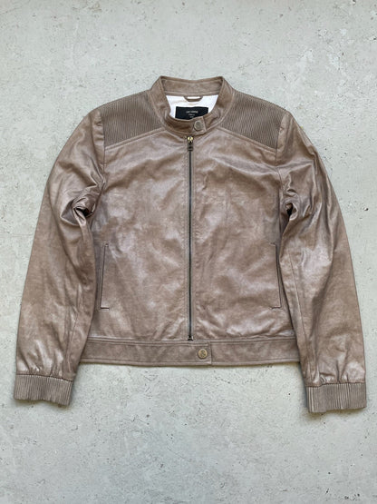 Cop Copine Polyester Moto Jacket (S)