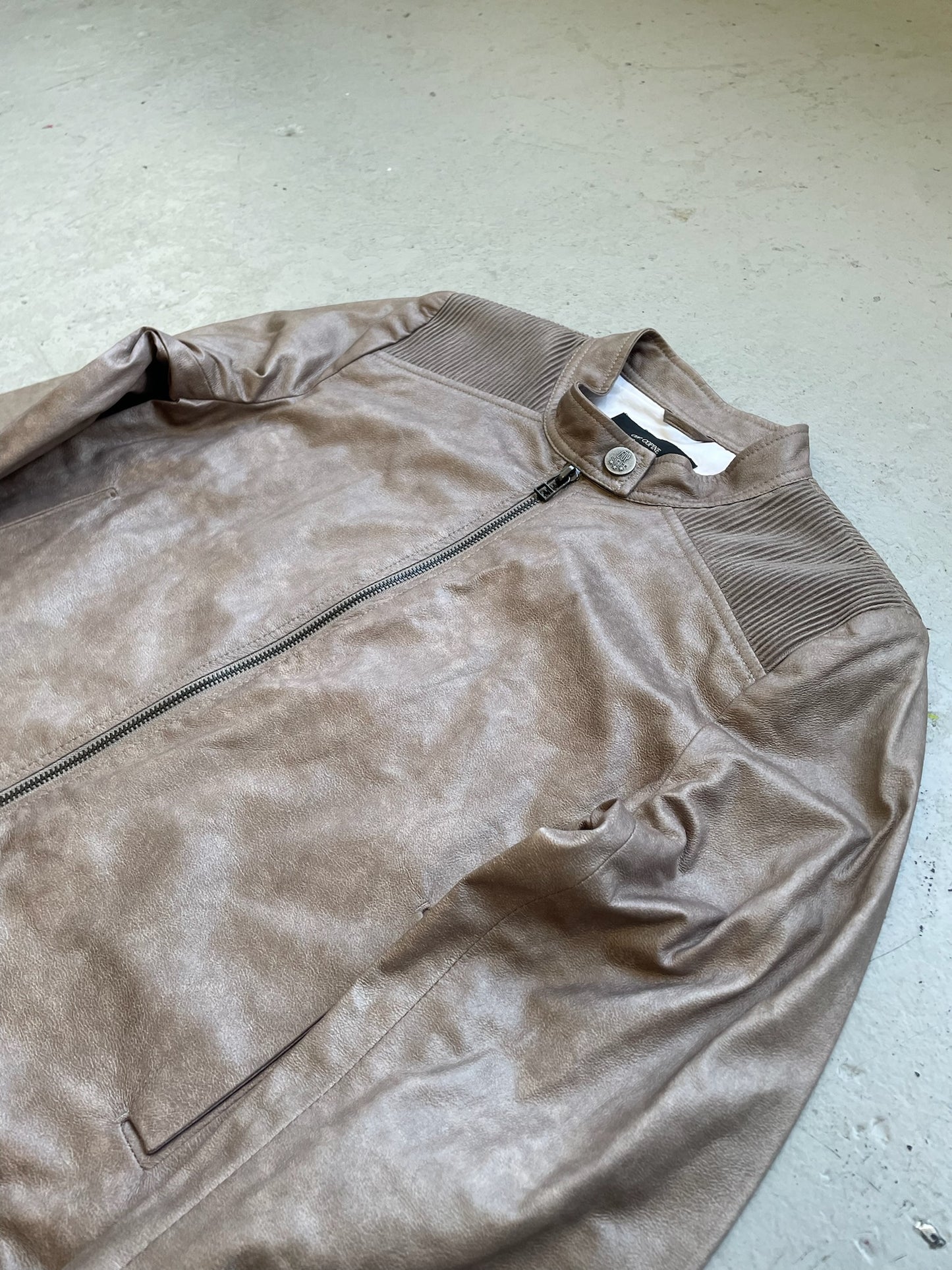 Cop Copine Polyester Moto Jacket (S)