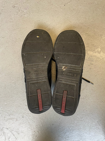 Prada Black Low Top Sneakers (40)