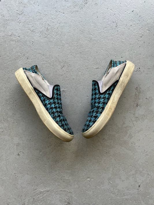 Vetements Checkered Slip Ons (40)