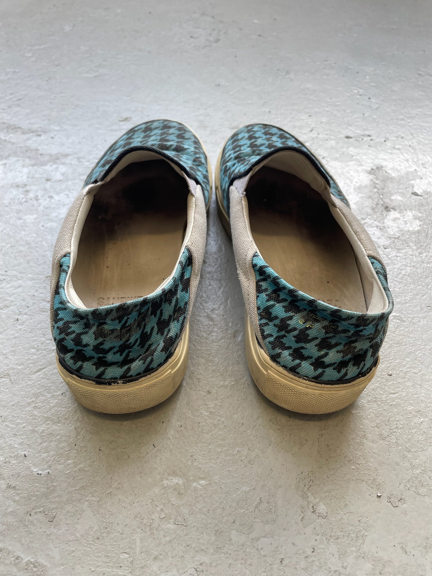 Vetements Checkered Slip Ons (40)