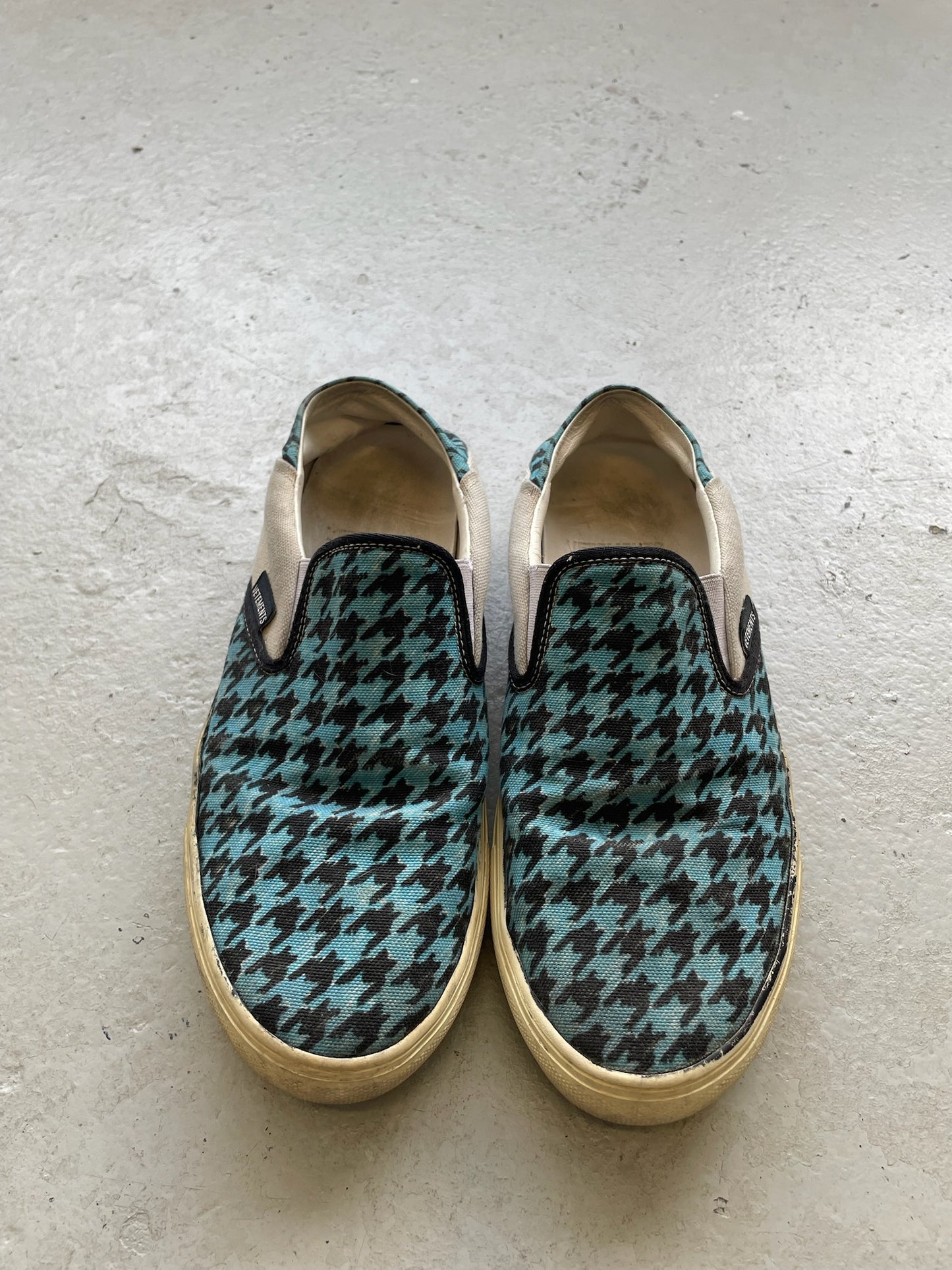 Vetements Checkered Slip Ons (40)