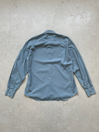 Prada Light Blue Button Up (40)
