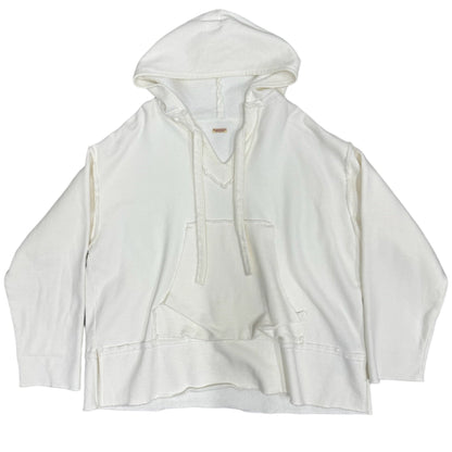 Kaptial White Constructed Hoodie (1)
