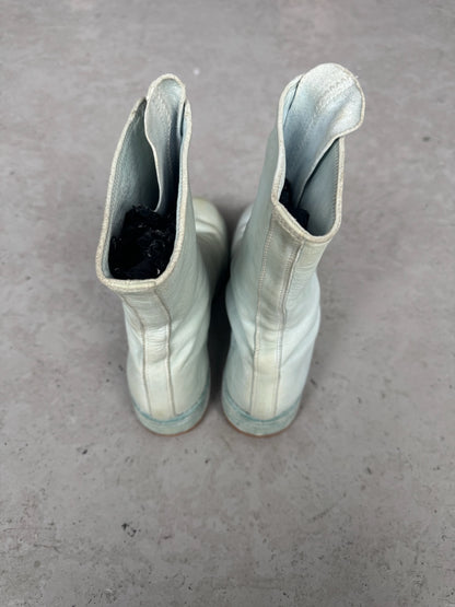 Guidi 310 Baby Blue Front Zip Soft Horse Leather Boots (37)