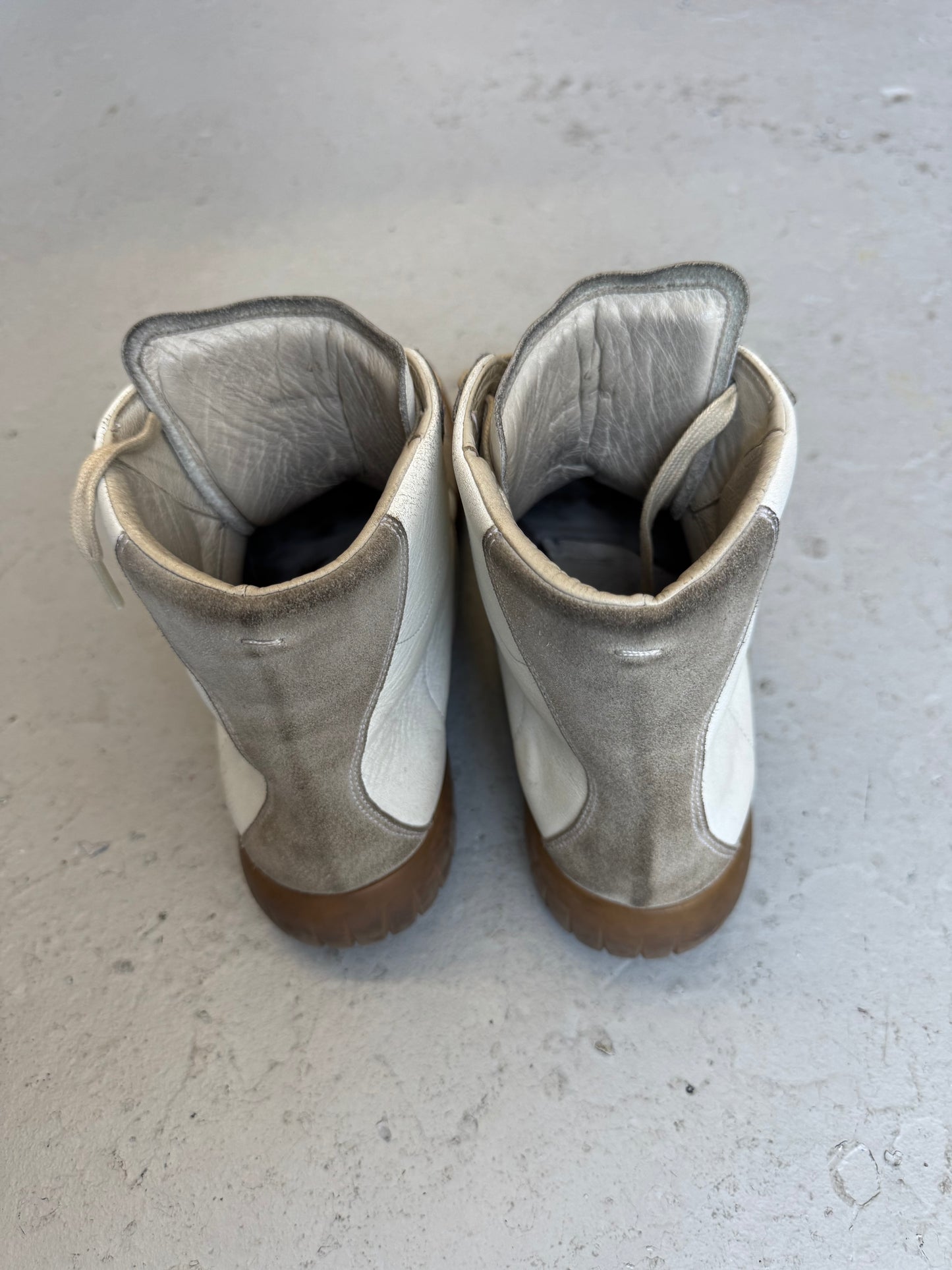Maison Margiela Tabi Replica GAT White Leather (43)