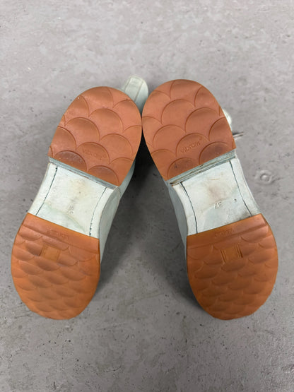 Guidi 310 Baby Blue Front Zip Soft Horse Leather Boots (37)