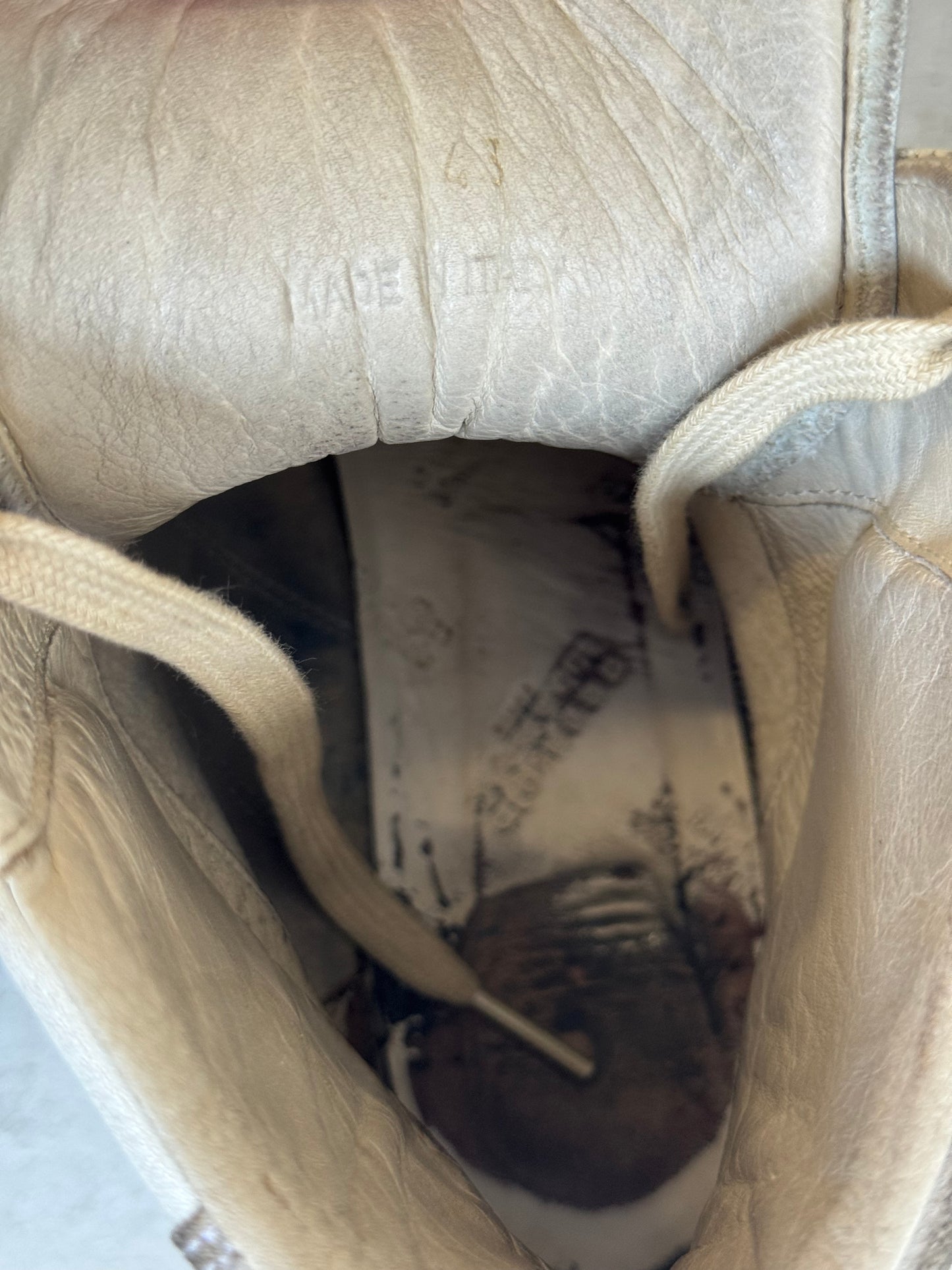 Maison Margiela Tabi Replica GAT White Leather (43)
