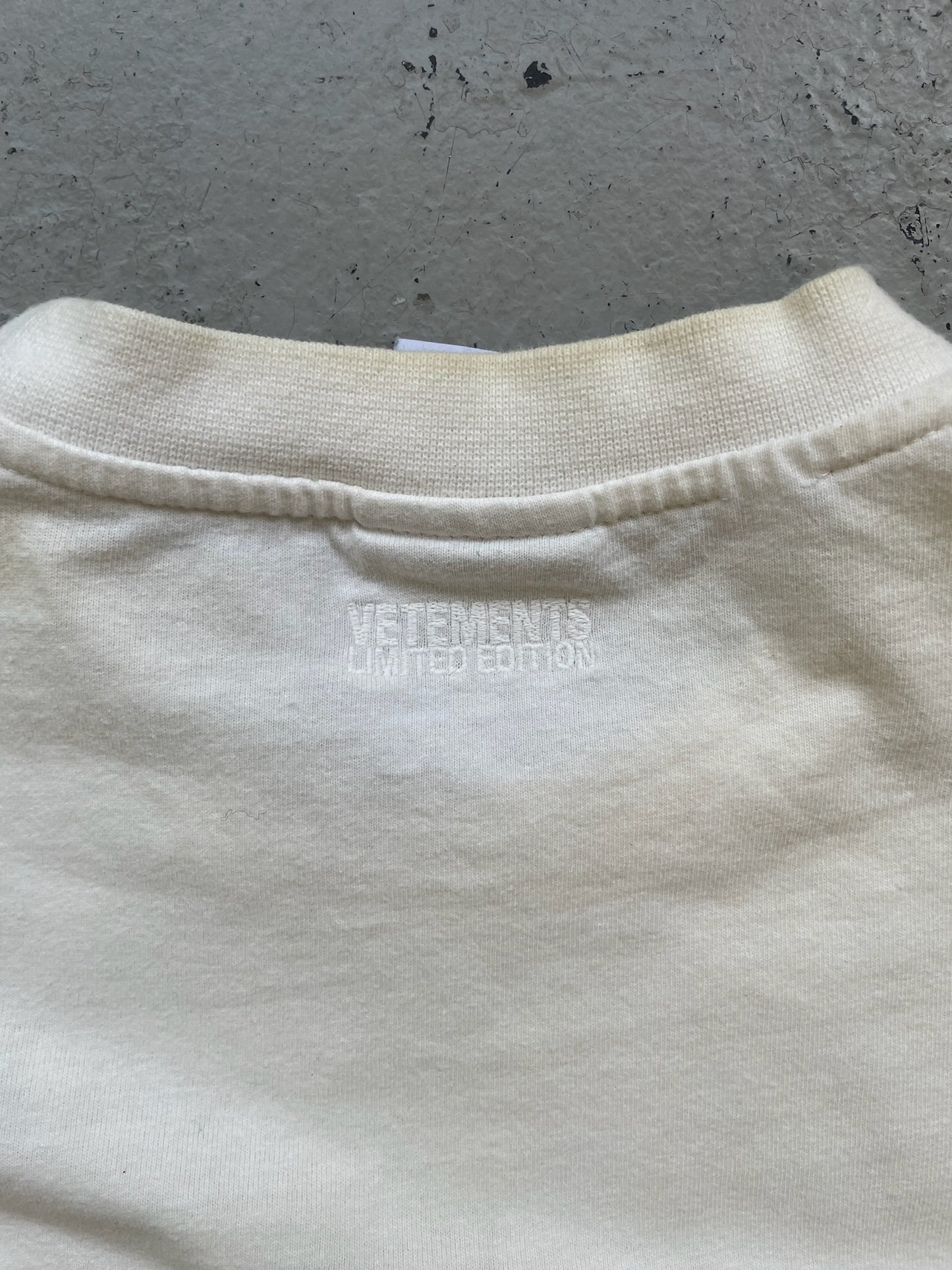 Vetements "The Vetements" Short Sleeve Shirt (M)