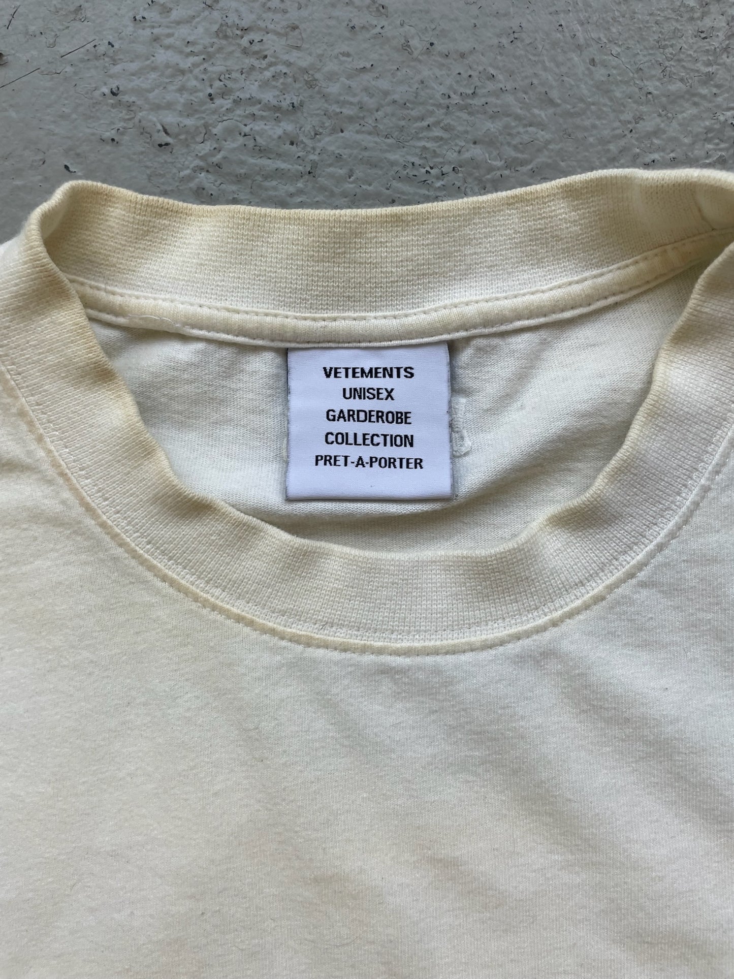Vetements "The Vetements" Short Sleeve Shirt (M)