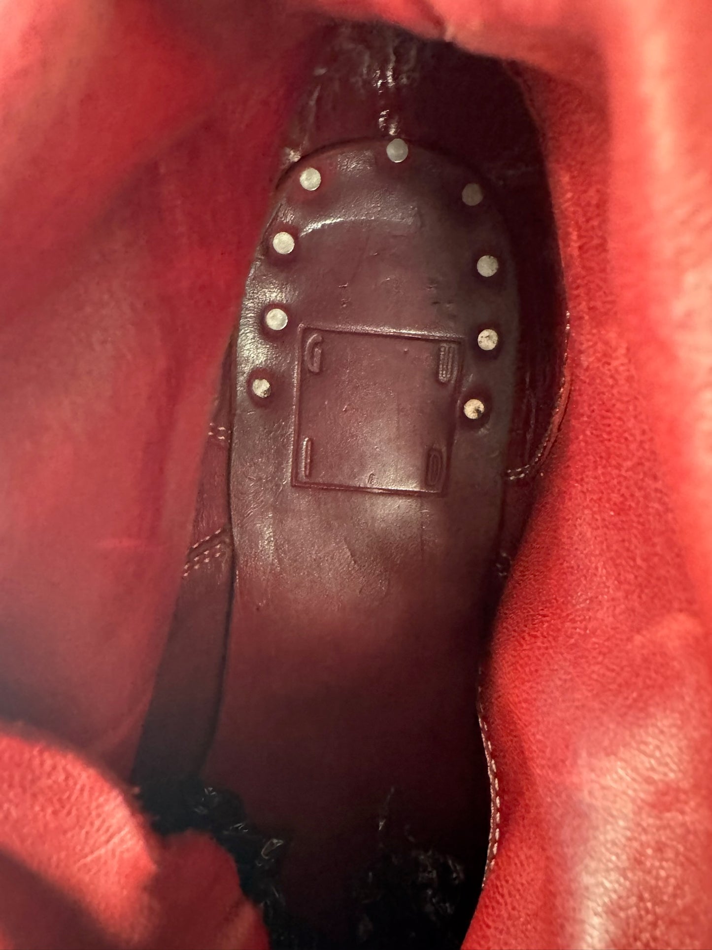 Guidi 310 Red Front Zip Soft Horse Leather Soled Boots (37)