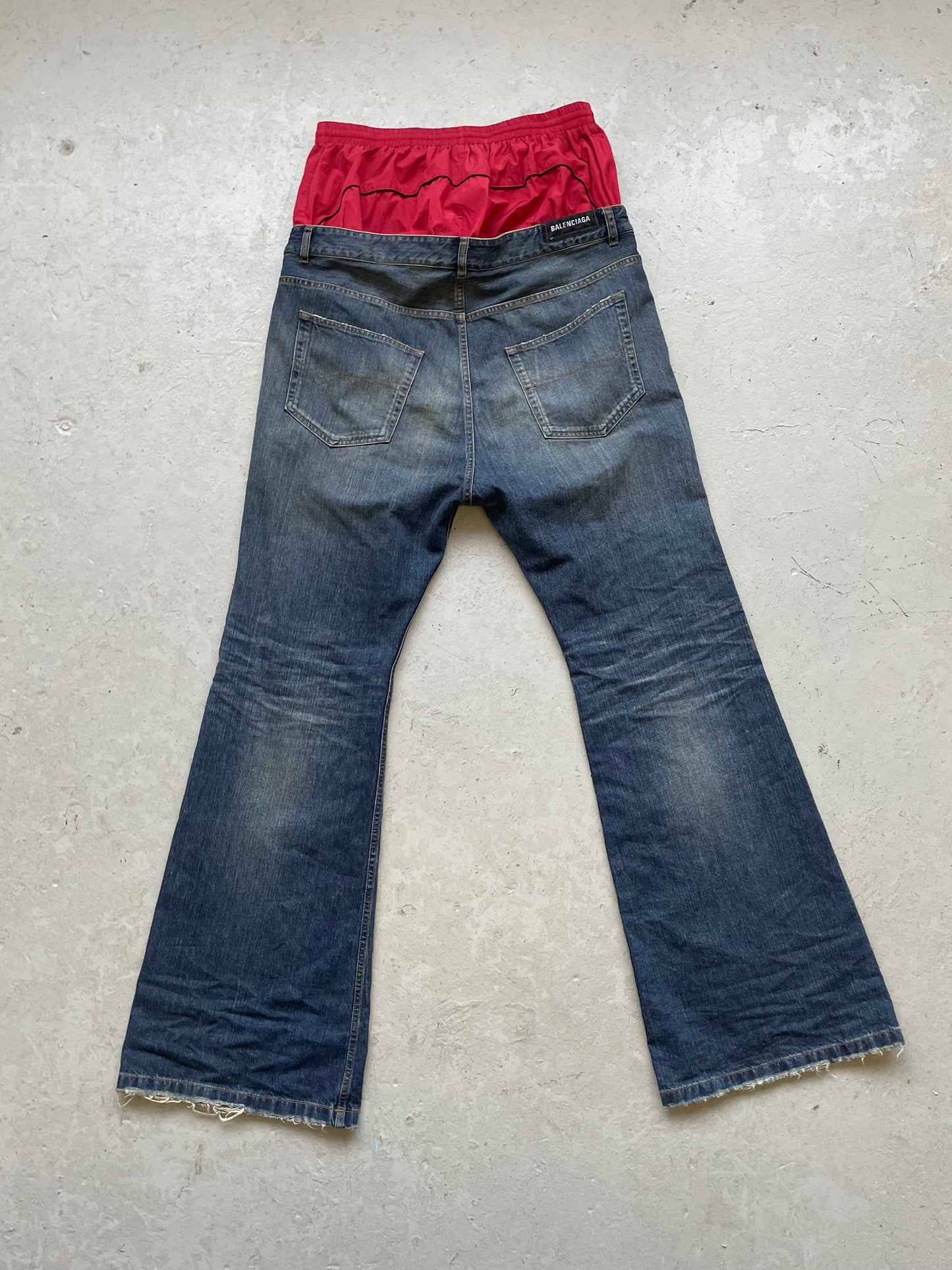 Balenciaga Double Layered Denim (XL)