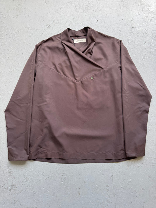 JiyongKim 22AW Brown Long Sleeve Shirt (L)
