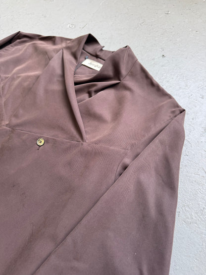 JiyongKim 22AW Brown Long Sleeve Shirt (L)