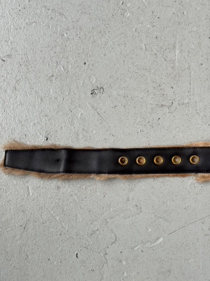 Prada FW17 Pony Fur Belt (OS)