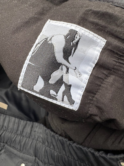 Rick Owens DRKSHDW Black Cargo Nylon Bela Pants (XL)