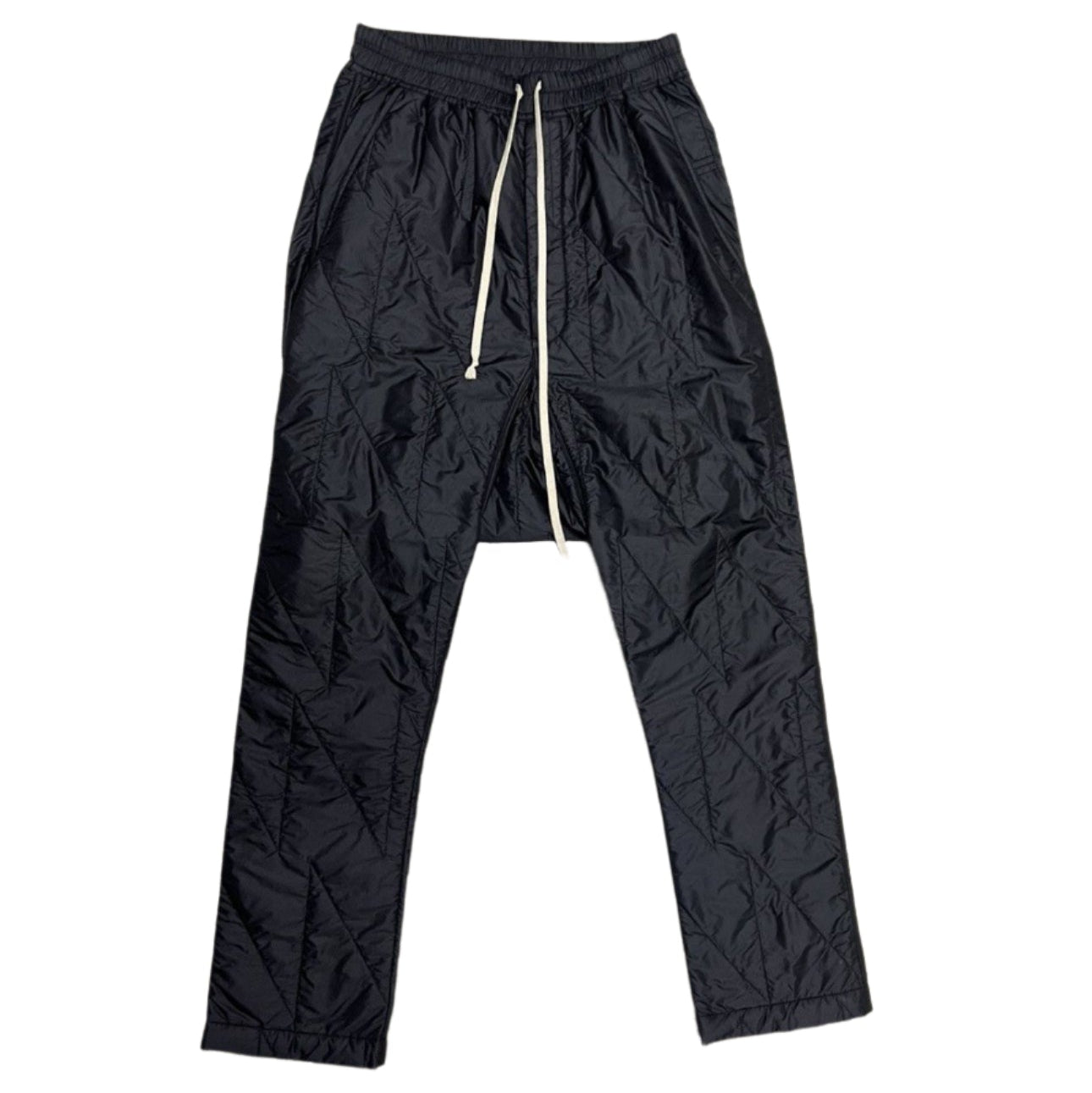 Rick Owens DRKSHDW Drop Crotch Padded Black Pant