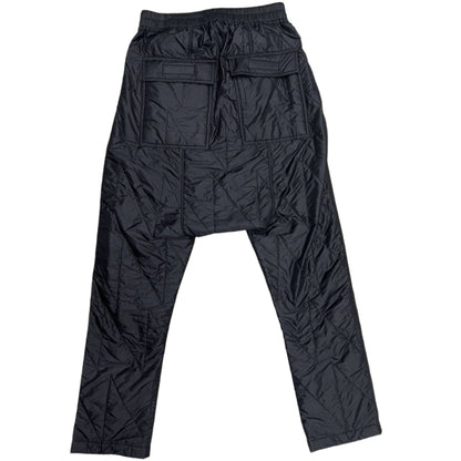 Rick Owens DRKSHDW Drop Crotch Padded Black Pant