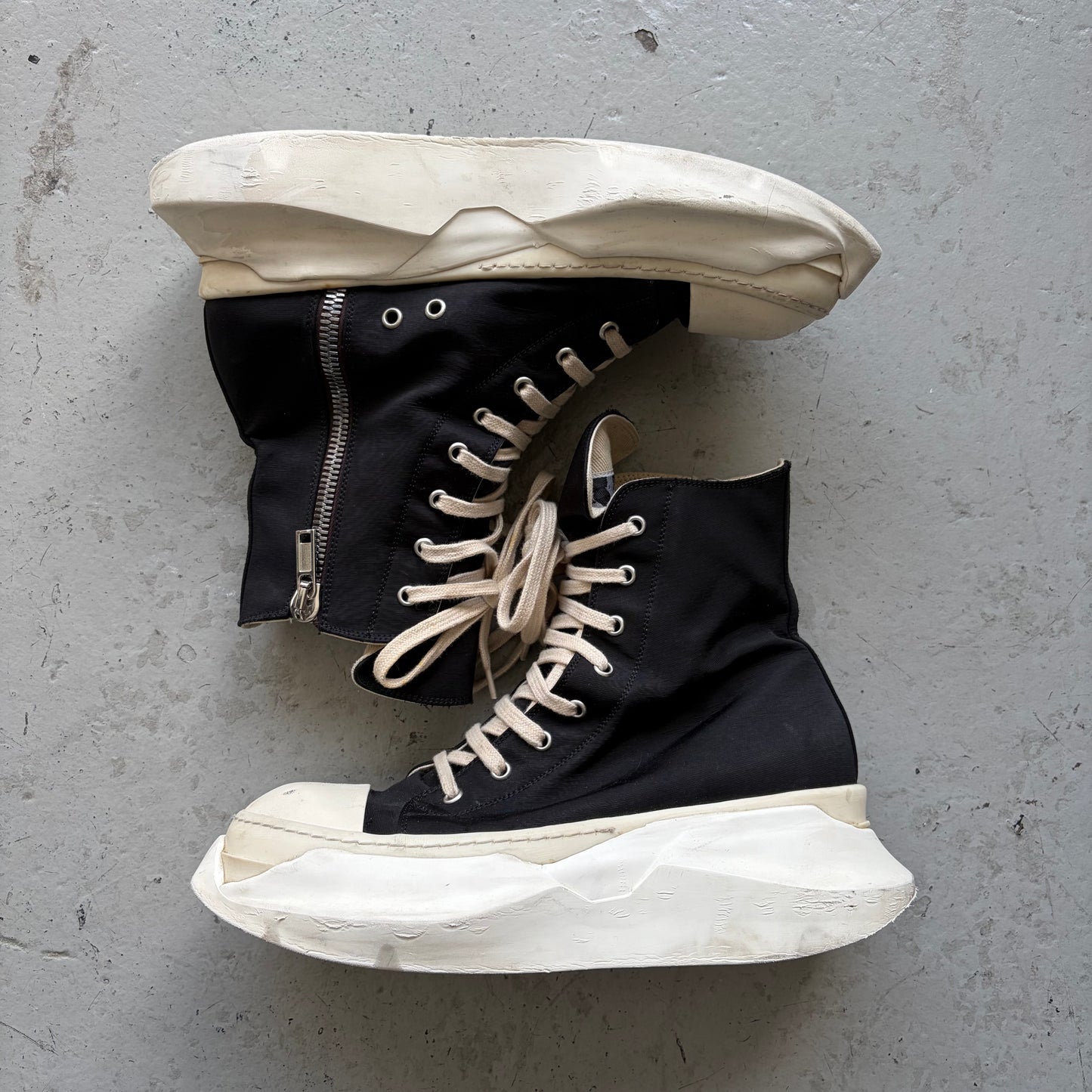 Rick Owens DRKSHDW Black Abstract Ramones (41)