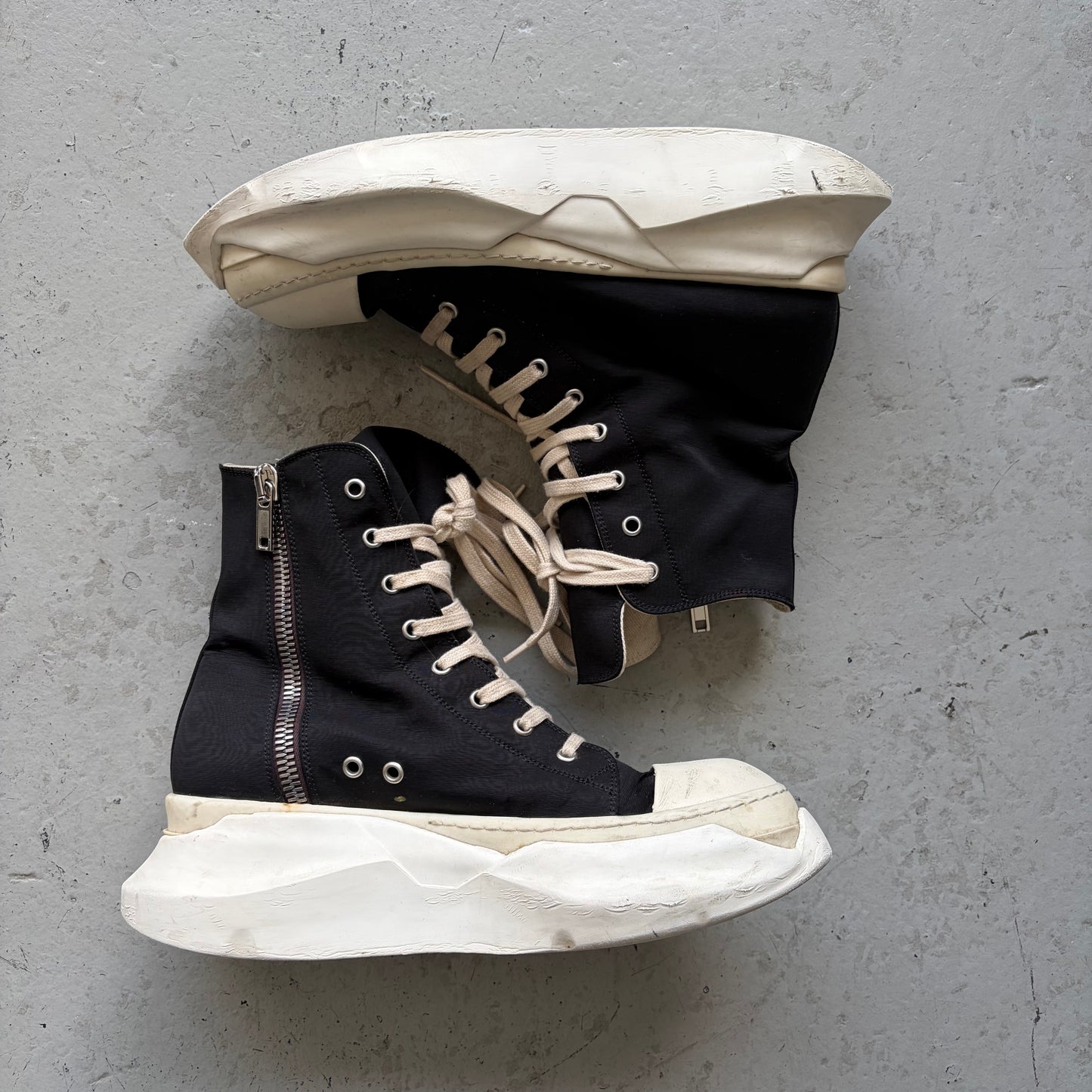 Rick Owens DRKSHDW Black Abstract Ramones (41)