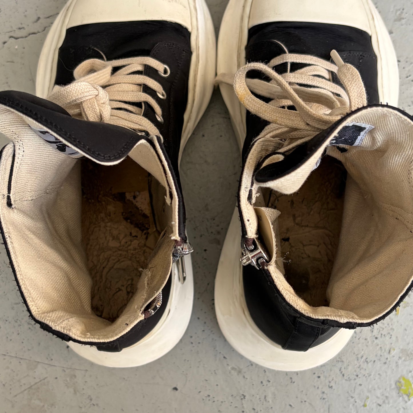 Rick Owens DRKSHDW Black Abstract Ramones (41)