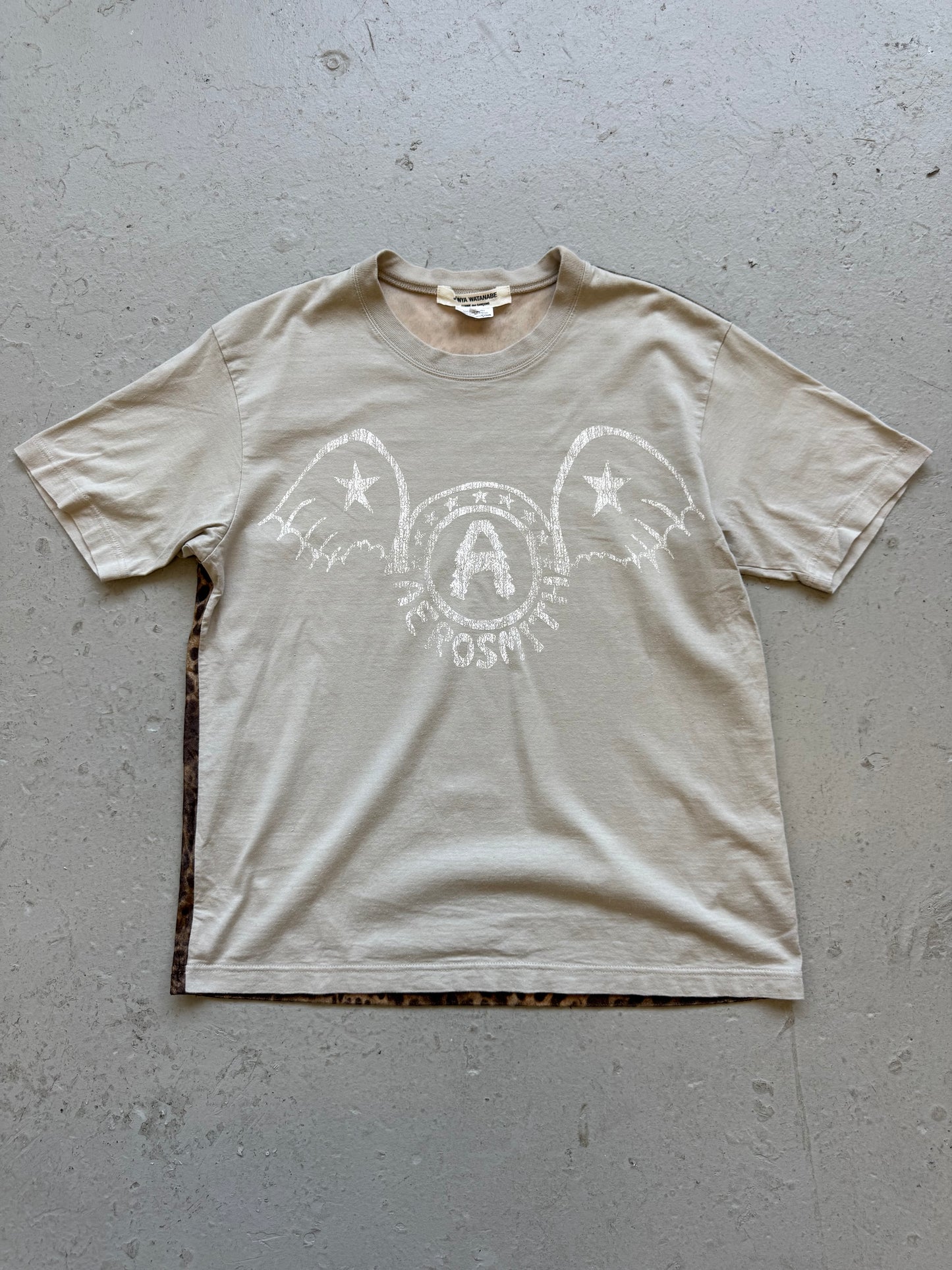 Junya Watanabe Leopard Back Aerosmith T (M)