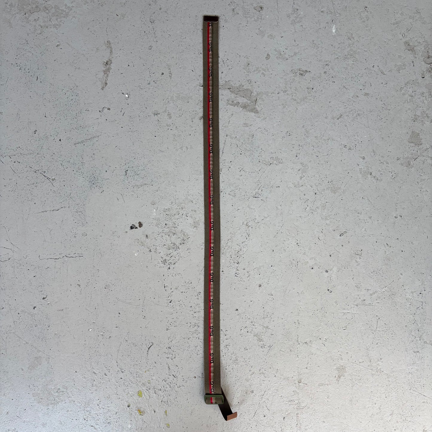 Dolce & Gabbana Green Canvas Belt (OS)
