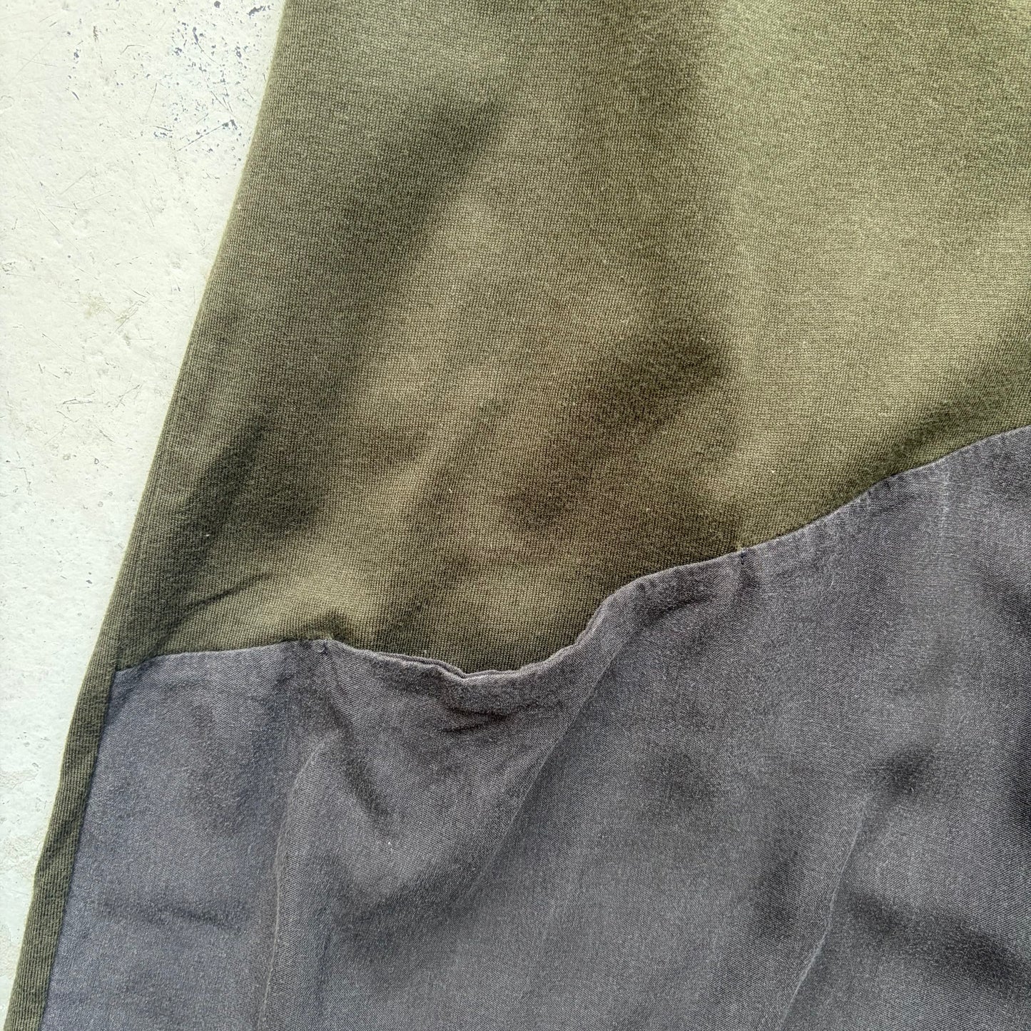 Yohji Yamamoto Pour Homme Olive & Grey Pocket T Shirt (3)