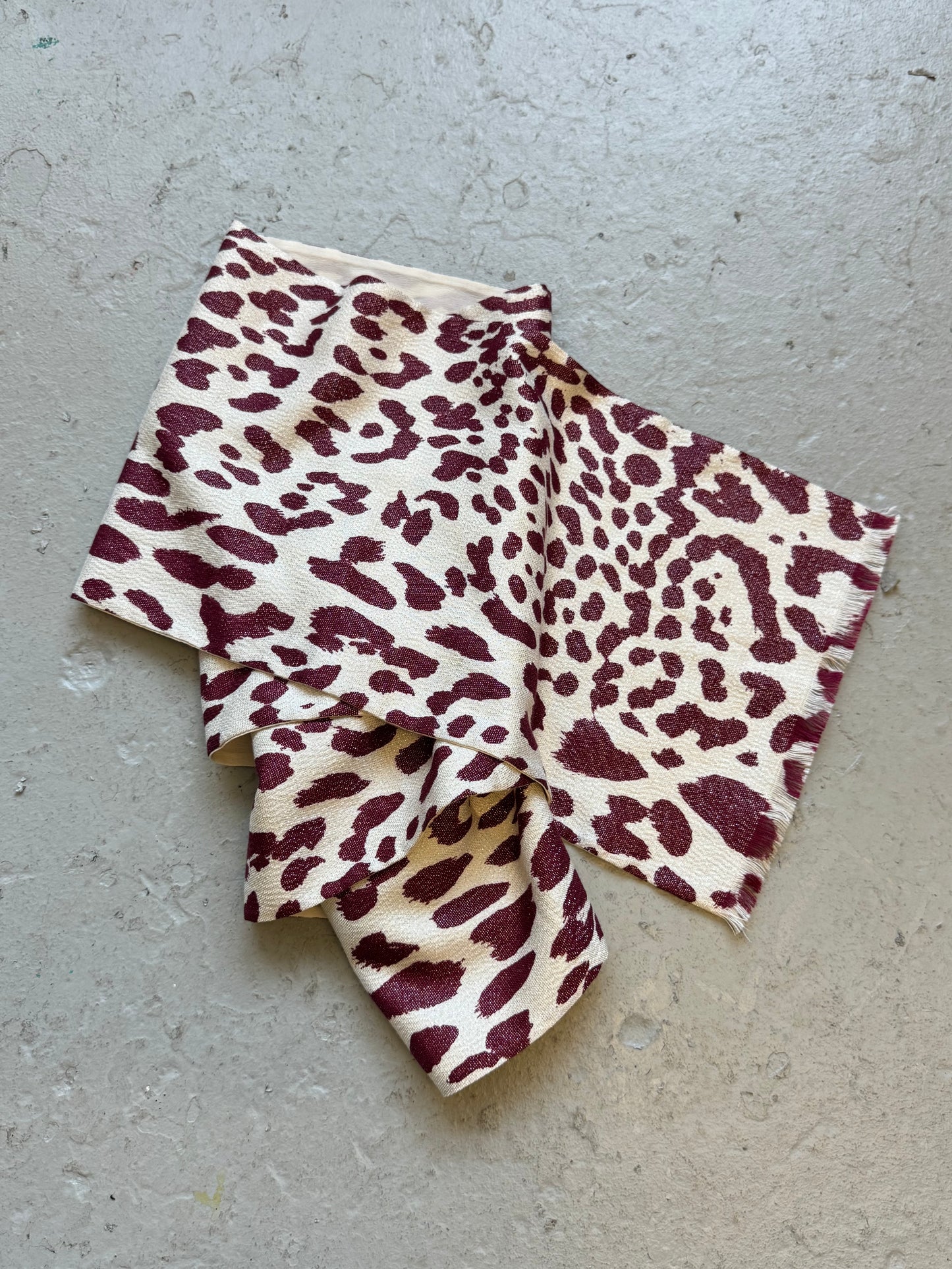 Haider Ackermann AW15 Leopard Print Scarf (OS)