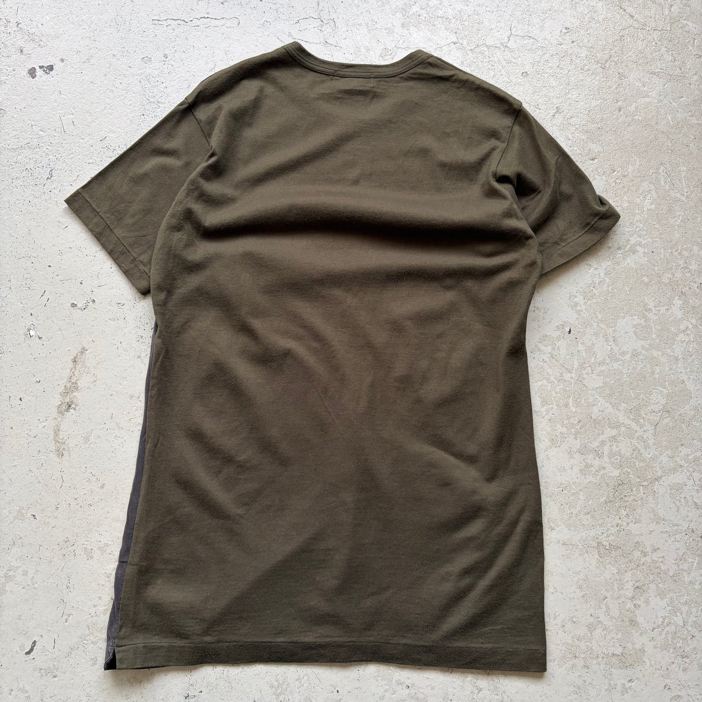 Yohji Yamamoto Pour Homme Olive & Grey Pocket T Shirt (3)