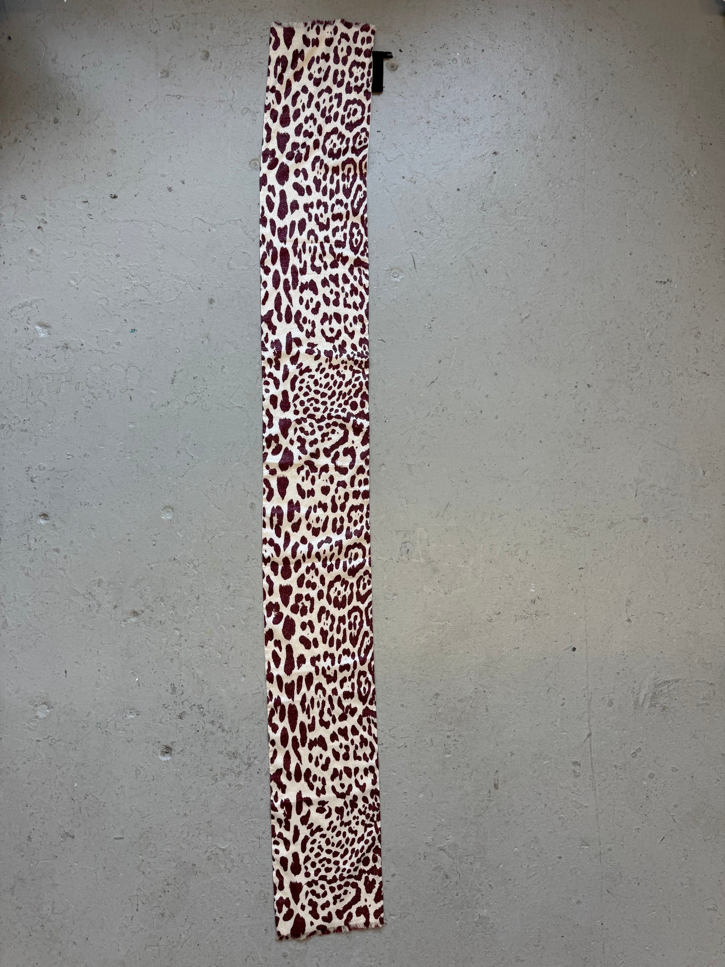 Haider Ackermann AW15 Leopard Print Scarf (OS)